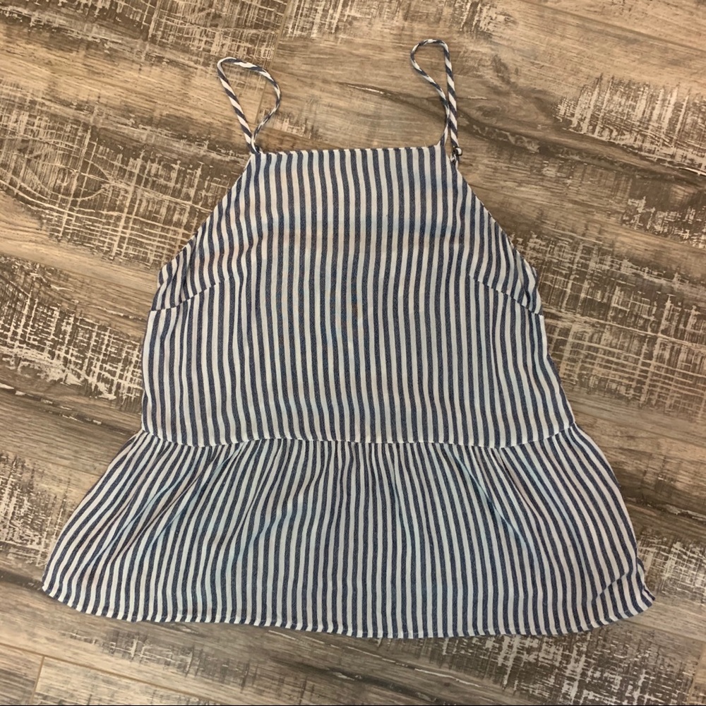 striped tank top